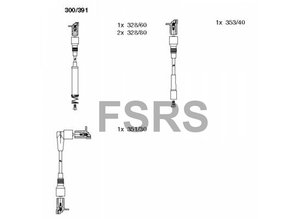 AM Set spark plug wires Opel Calibra / Kadett-E / Vectra-A E18NVR / 18SV / C18NZ / C20NE