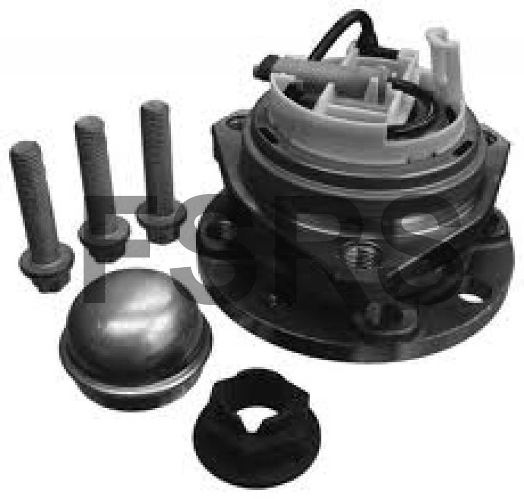 Wielnaaf voorzijde + ABS sensor Opel AstraH 4gaats FSRSTrading