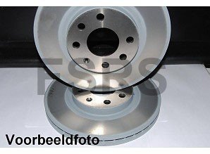 AM Set brake disks front Opel Astra-J Zafira-C