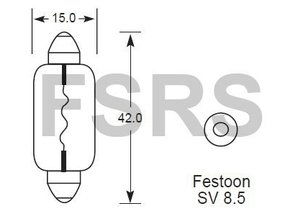 Lamp 12V-10W