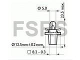 Bulb 12V-2W