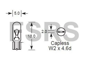 AM Lamp 12V-1.3W