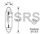 Lamp 12V-5W