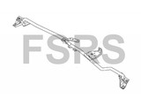 AM Linkage assy windscreen wiper Opel Meriva-A