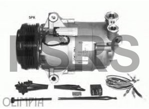 AVA Aircocompressor Opel Astra-G Astra-H Meriva-A Zafira-B Z16XEP Z16XE1 Z16XER Z16LET Z18XER