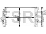 AVA Condenser Opel Astra-G Zafira-A
