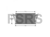 NRF Intercooler turbocharger Opel Signum Vectra-C Z19DTH