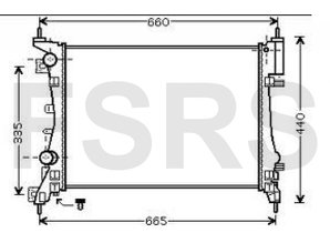 AM Radiateur Opel Corsa-D A10XEP Z10XEP Z12XEP Z14XEP