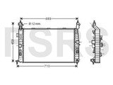 NRF Radiateur Opel Meriva-A Z14XEP Z16SE Z16XE Z18XE