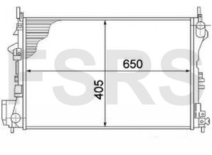 AM Radiateur Opel Signum Vectra-C Z16XE Z18XE Z18XEL