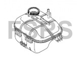 AM Tank radiator header Opel Astra-H