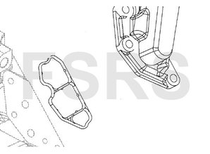 Elring Gasket oil filter housing Opel Agila Astra Corsa Meriva Tigra A10XEP X10XE Z10XE Z10XEP A12XEL A12XER X12XE Z12XE Z12XEP A14XEL A14XER Z14XEL Z14XEP