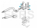 Opel Seal ring 16,2mm heater hose adaptor Opel Calibra Omega Sintra Vectra X25XE Y26SE X30XE Y32SE