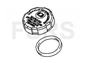 Opel Cap brake fluid reservoir Opel Astra-G / Astra-H / Corsa-C / Meriva-A / Meriva-B / Signum / Vectra-C / Zafira-B