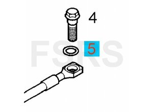 Opel Seal ring brake hose 10X15 Opel Ascona Astra Calibra Corsa Kadett Meriva Omega Senator Tigra Vectra Zafira