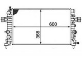 AM Radiator assy Opel Astra-H Zafira-B A16XER Z16XEP Z16XER Z16XE1 A18XER Z18XER