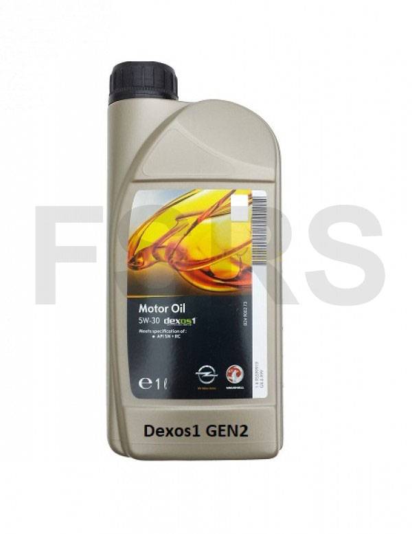 Genuine engine oil 1ltr 5W30 dexos 1 gen 2 synthetisch Long Life