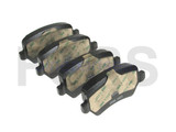 AM Set friction brake pads rear Opel Astra-G / Astra-H / Corsa-C / Meriva-A / Meriva-B / Zafira-A / Zafira-B