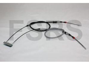 Cable assy handbrake 1688 / 1273mm Opel Astra-F