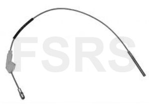 Cable assy handbrake LH 663mm Opel Vectra-A 20NE C20NE 20SEH 20XE C20XE X20XEV C25XE