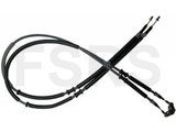 Cable assy handbrake 1677mm Opel Zafira-A