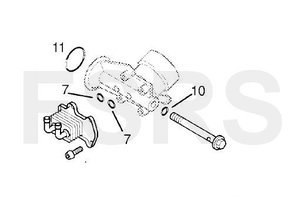 Opel Gasket kit oil cooler Y17DT Y17DTL Z17DTH Z17DTL