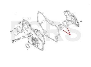 Opel Gearset oilpump Opel Astra Insignia Signum Speedster Vectra Zafira A20NFT A20NHT Z20NET Z22SE Z22YH