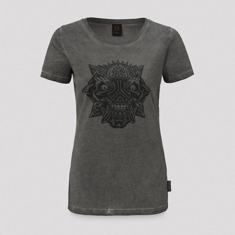 Defqon.1 theme t-shirt grey/stone wash