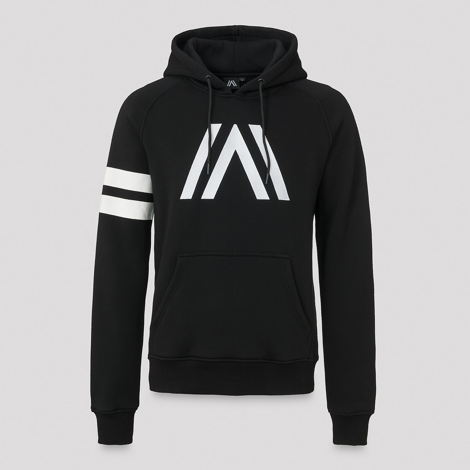 black & white hoodie