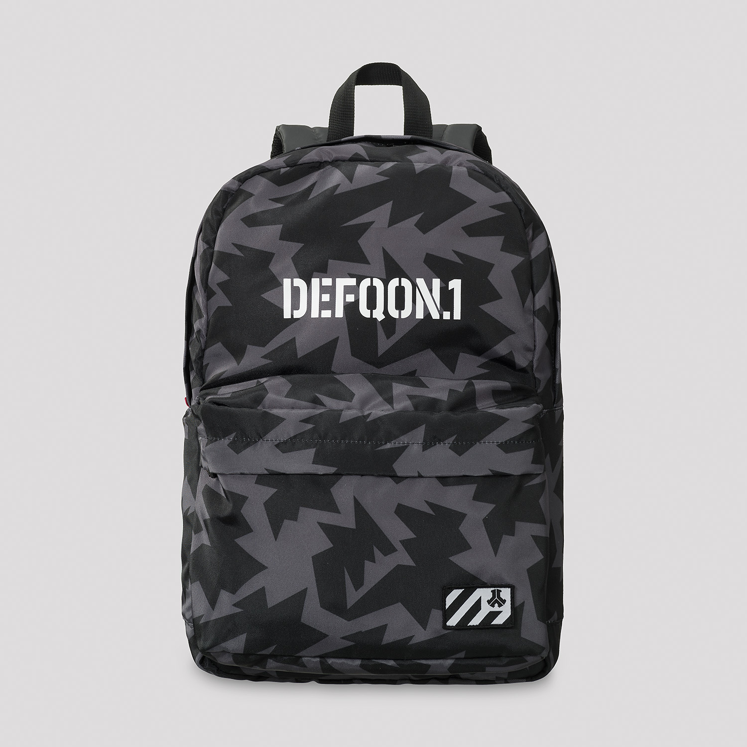 gray camo backpack