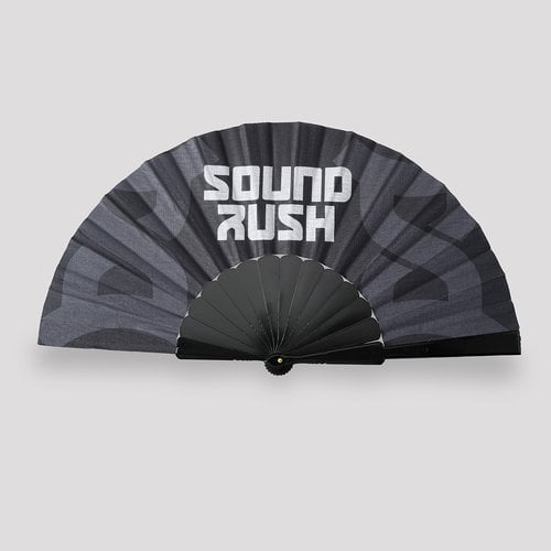 Sound Rush handfan black/grey