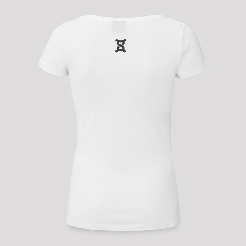 Sound Rush t-shirt white/black