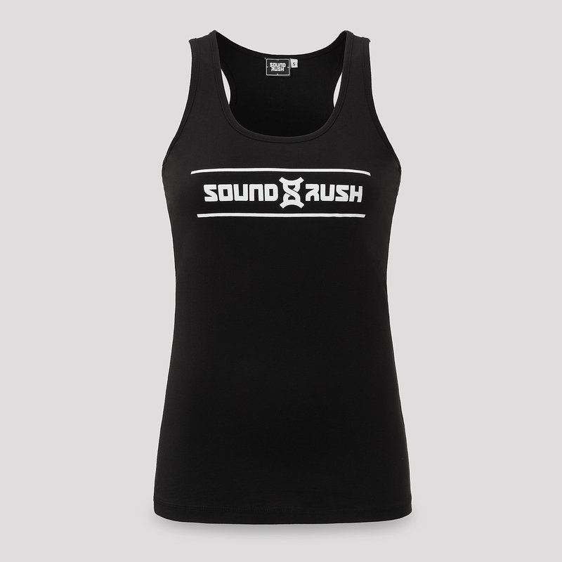Sound Rush tanktop black/white