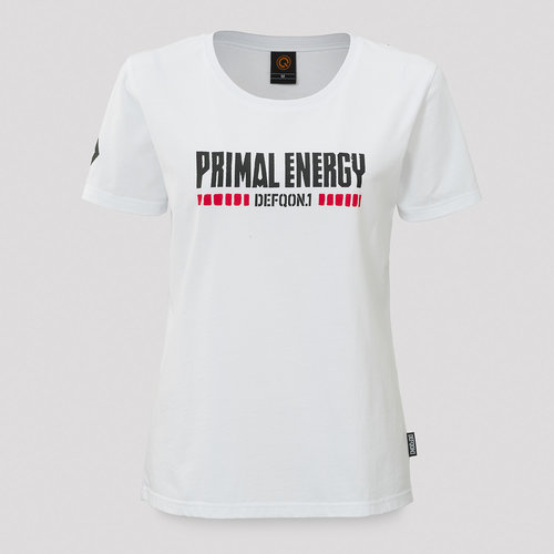 Defqon.1 Primal Energy t-shirt boyfriend white/black