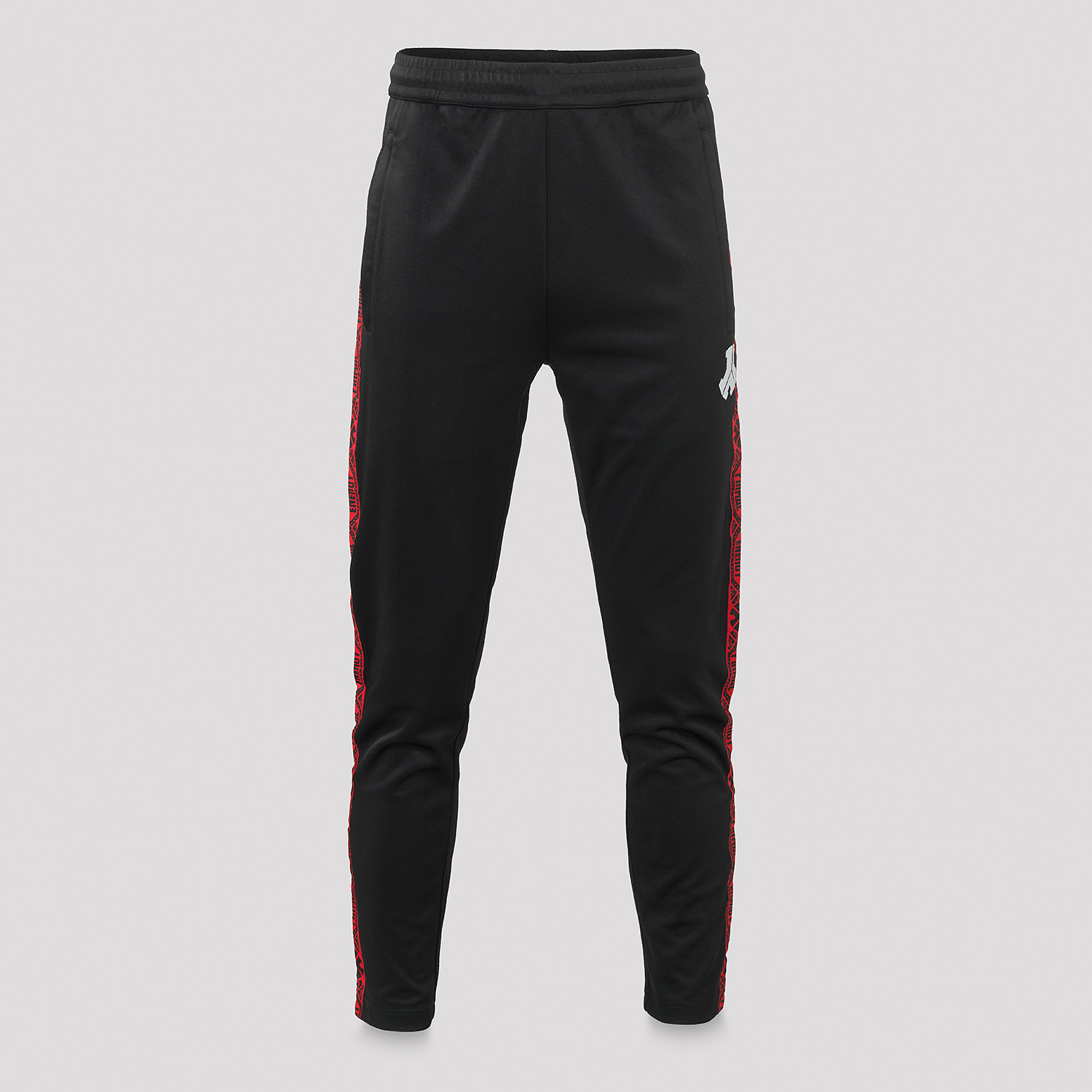 track pants black white