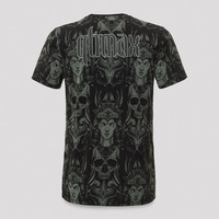 Qlimax t-shirt pattern/grey