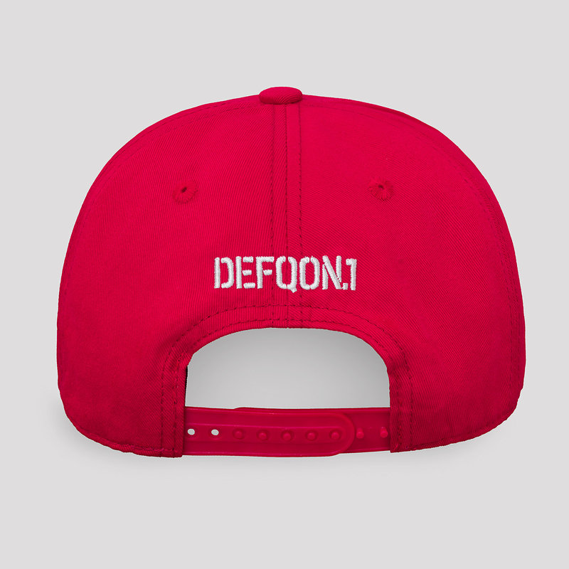 Defqon.1 baseball cap red/grey