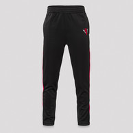 Rebelion track pants black/red