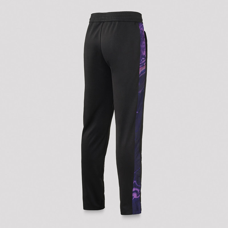 purple nike track pants
