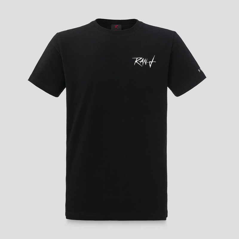 Ran-D t-shirt black/white