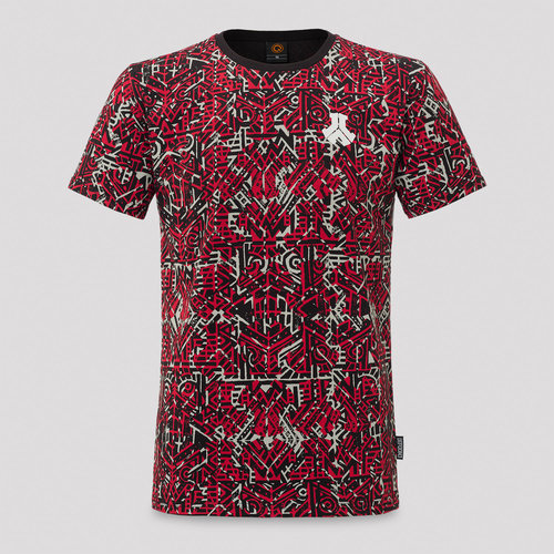 Defqon.1 t-shirt red/pattern