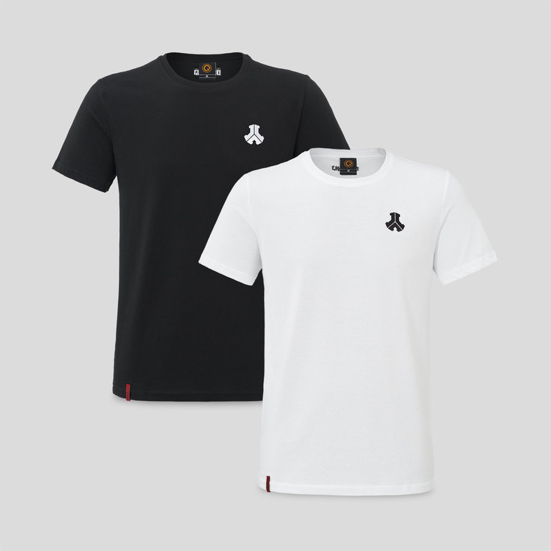 Defqon.1 t-shirt 2-pack black/white