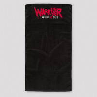 Defqon.1 Warrior Workout gym towel black