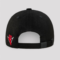 Rebelion baseball cap black/suede
