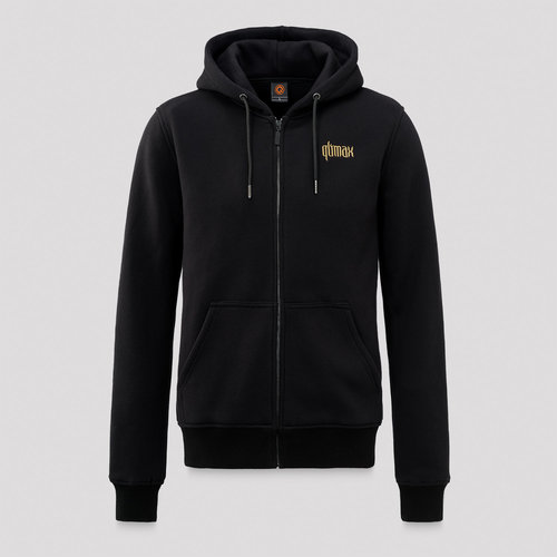 Qlimax hoodie zip black/gold
