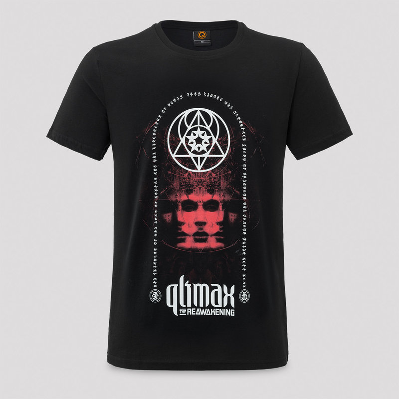 Qlimax t-shirt theme black/red