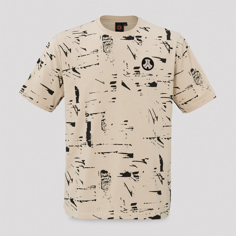 Defqon.1 t-shirt beige/black