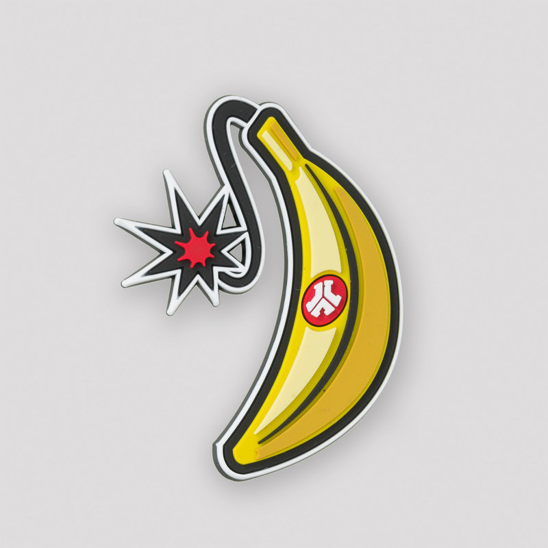 Defqon.1 magnet banana yellow/red