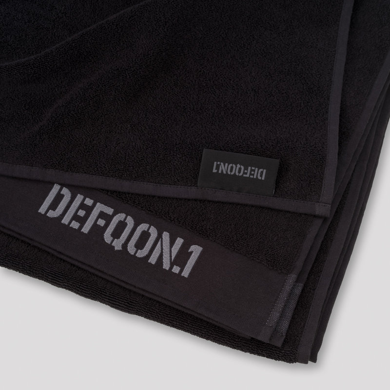 Defqon.1 towel black/grey
