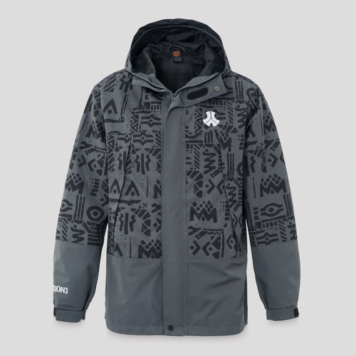 Defqon.1 outdoor jacket black/grey